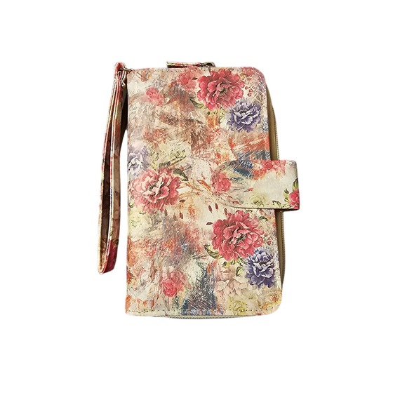 Unbranded Handbags - Floral‎ wallet wristlet safekeeper